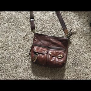 Fossil brown Crossbody